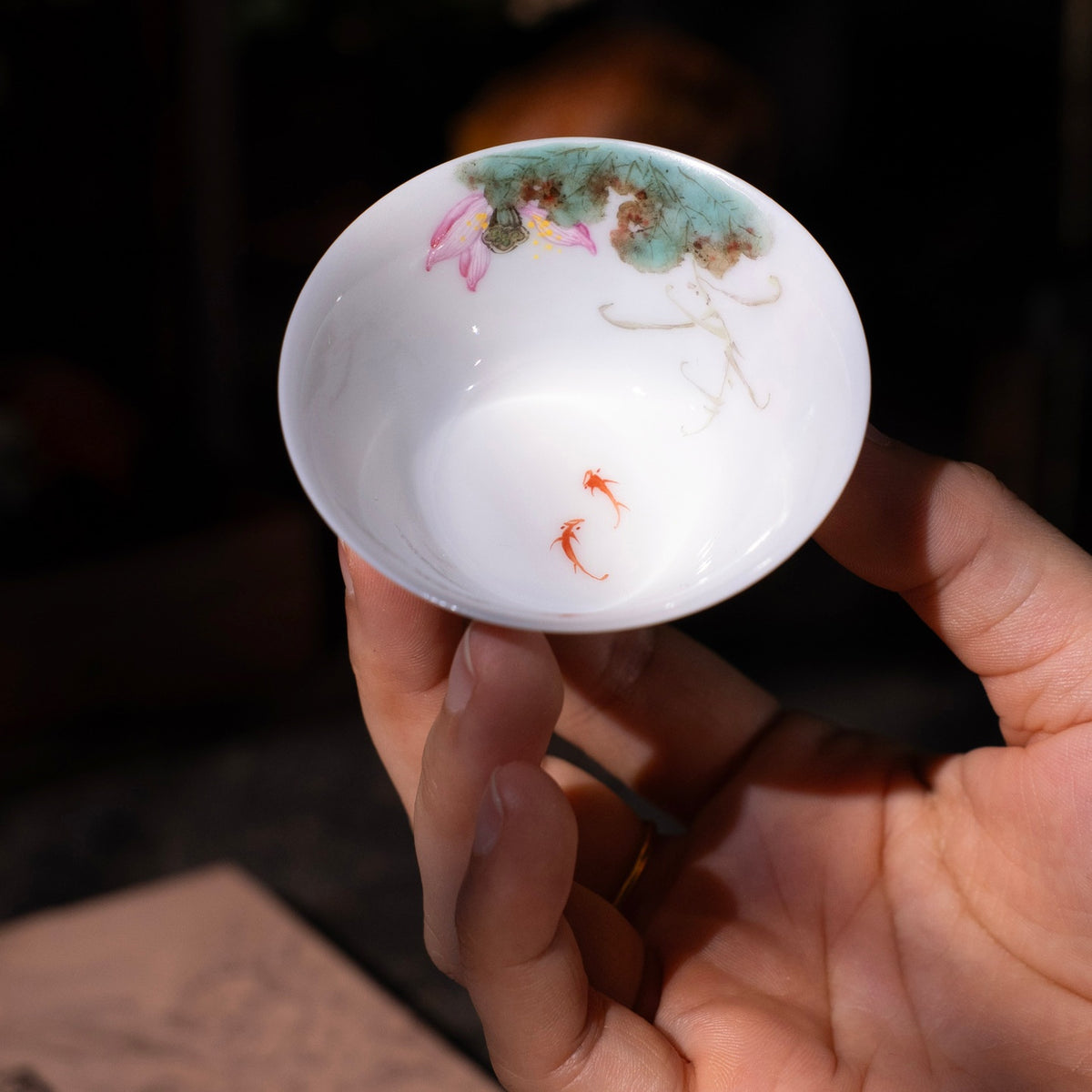 Pastel Lotus       40ml   -Jingdezhen porcelain