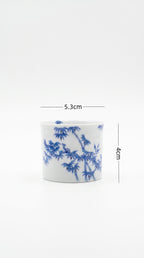 Hand-painted Bamboo Joint Porcelain Teacup       60ml   -Jingdezhen porcelain